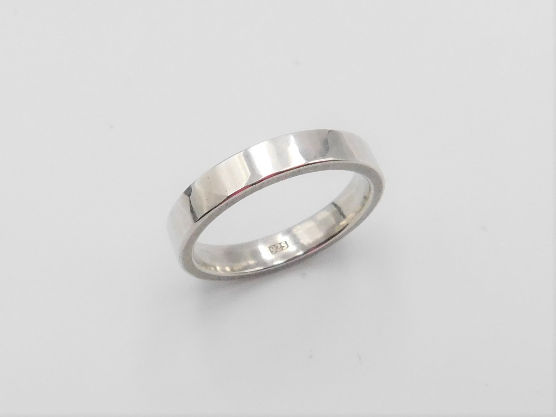 Ring SoEasy handgjord yta silver 