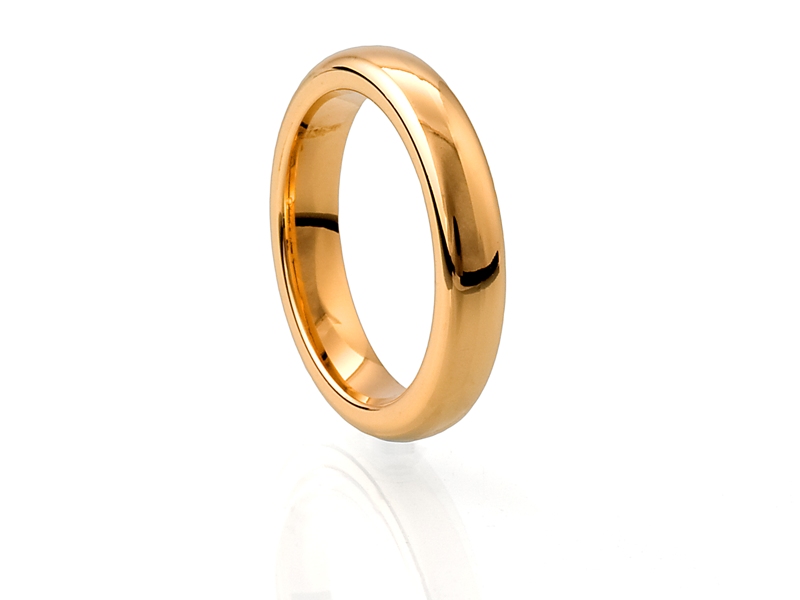 Ring halvkupad profil, 3 mm bred 2 mm hög 