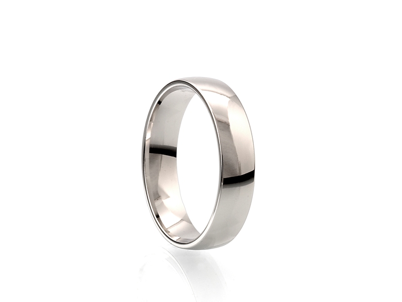 Ring halvkupad profil, 5 mm bred 1,3 mm hög 