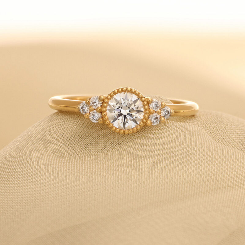 Ring Kerstin diamanter guld 18 karat 