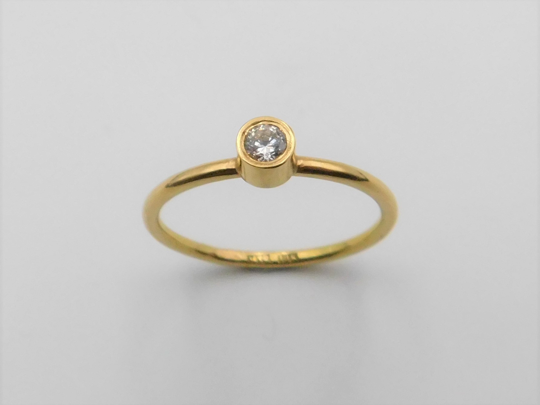 Ring Lily handgjord guld 18 karat  - 4