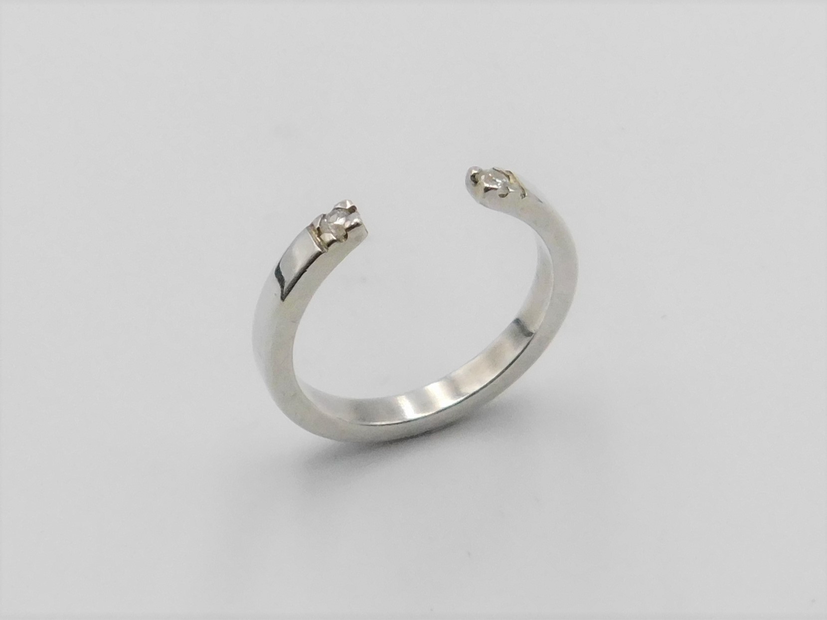 Ring Poppy handgjord guld 18 karat