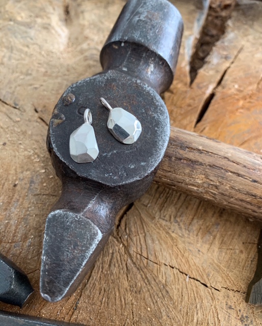 Hänge Älskad klimp 12 mm silver - 4