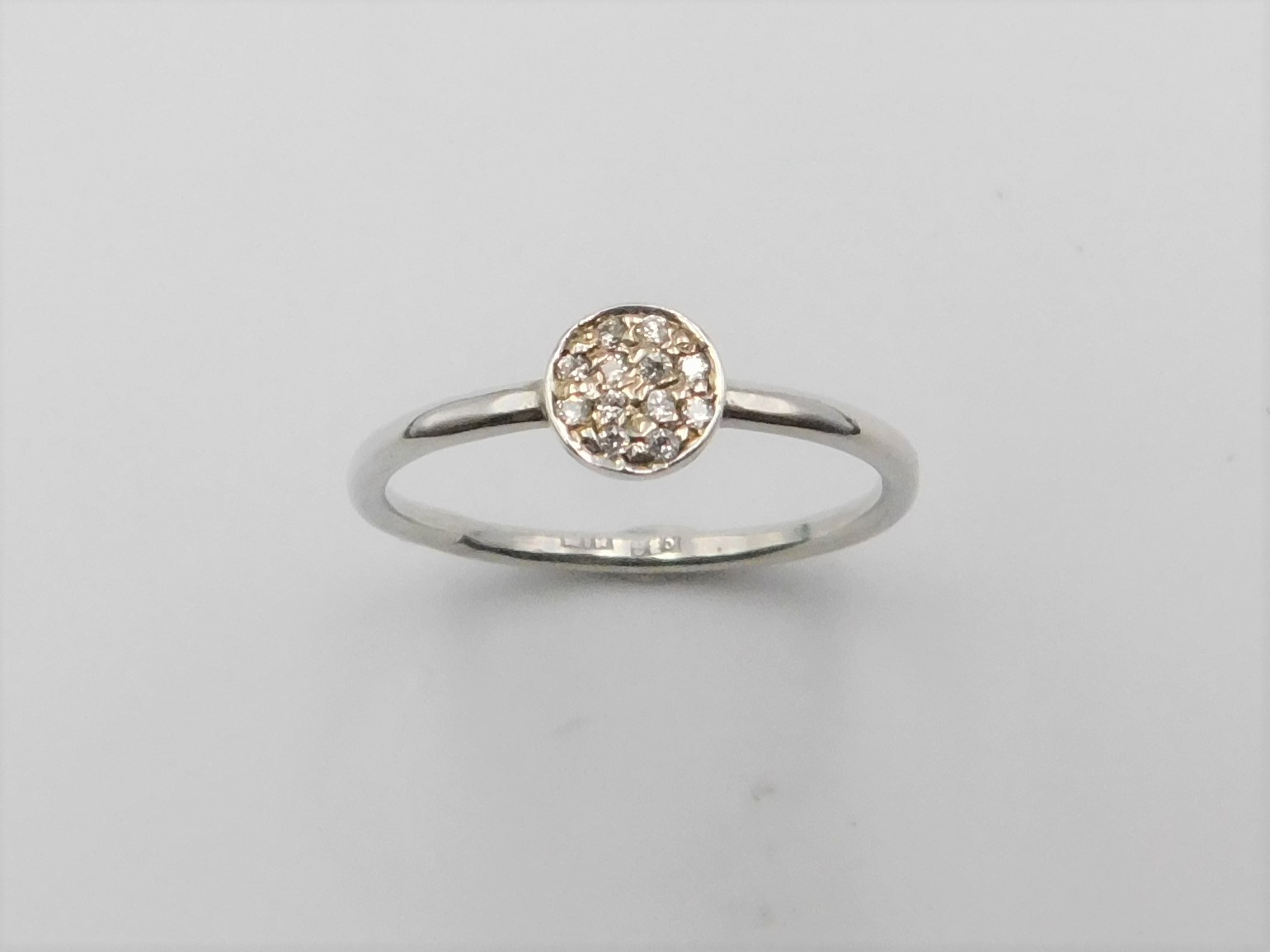 Ring Luna handgjord guld 18 karat 