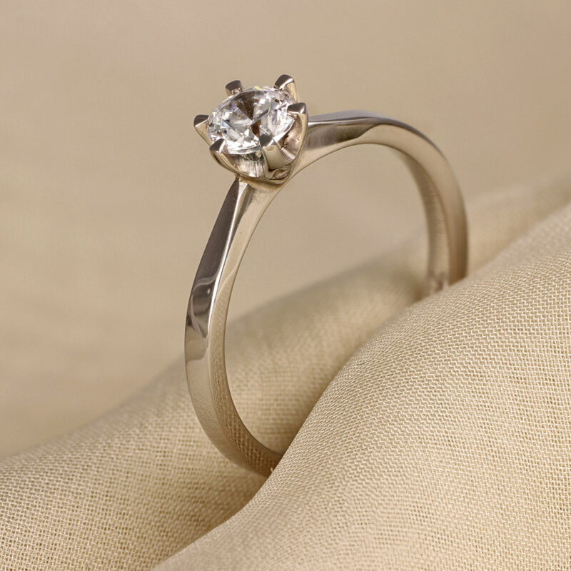 Ring Contessa diamant 0,40 ct guld 18 karat  - 3