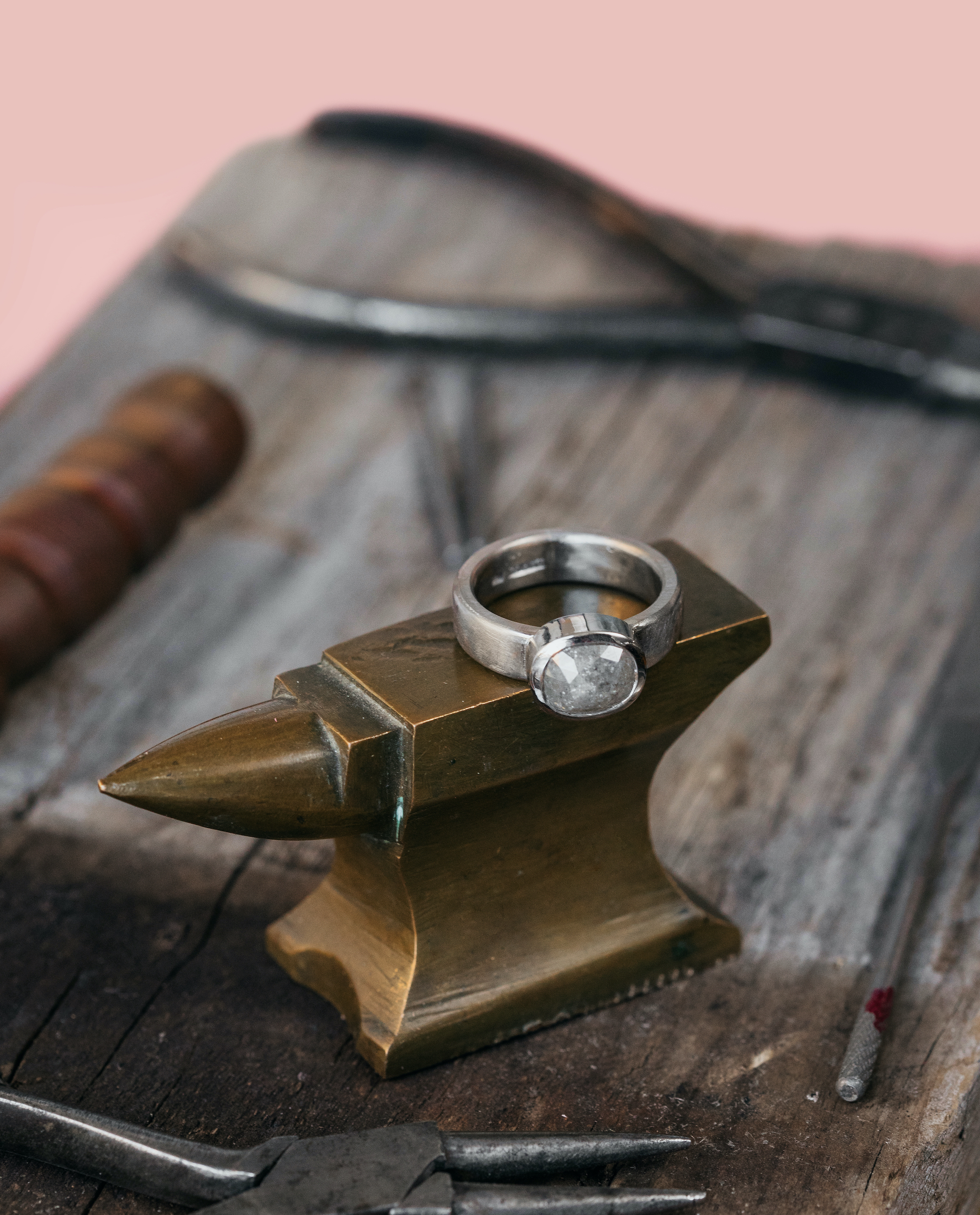 jewels on table
