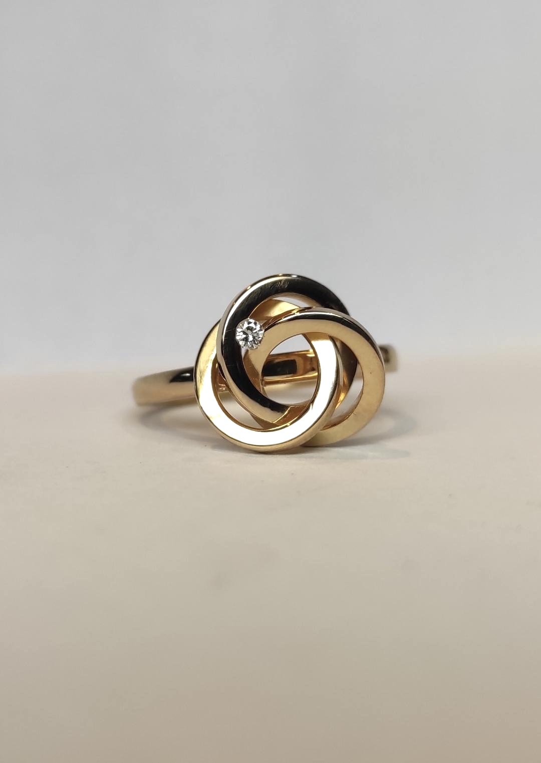 Ring on table