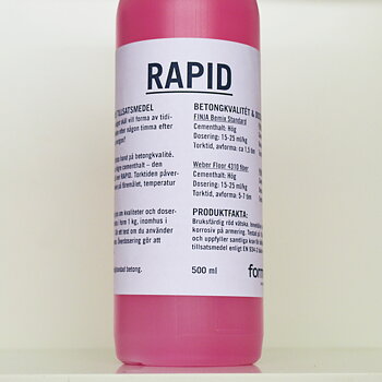 RAPID, accelererande tillsatsmedel