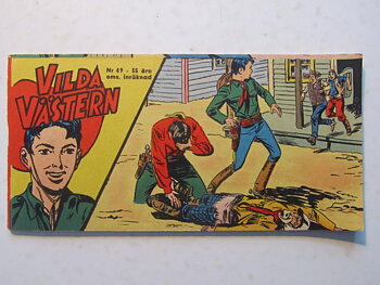 Vilda Västern 1962 49 Vg+
