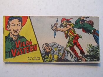 Vilda Västern 1962 51 Vg+