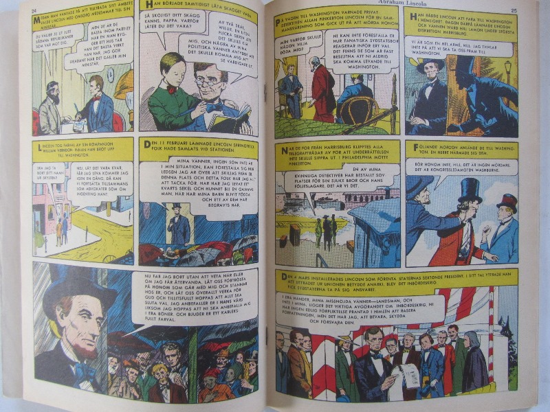 Illustrerade Klassiker 092 Abraham Lincoln 1:a uppl Vg+ - 3