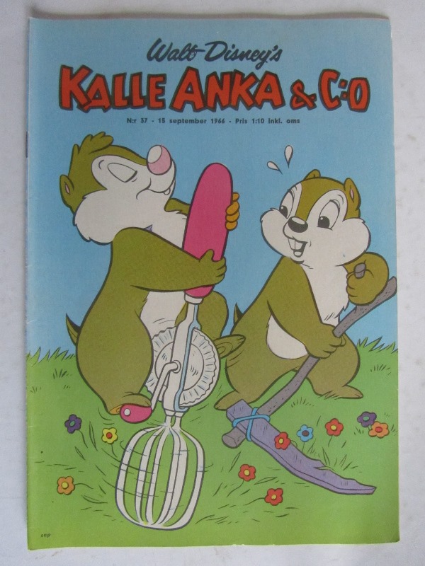 Kalle Anka 1966 37 Vg+