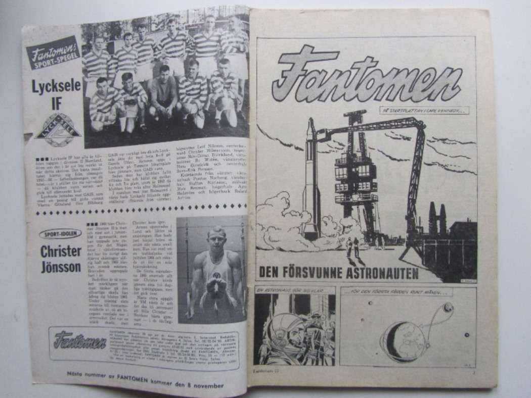 Fantomen 1966 17 Vg- - 3