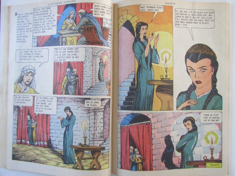 Illustrerade Klassiker 022 Macbeth 1:a uppl. Good - 4