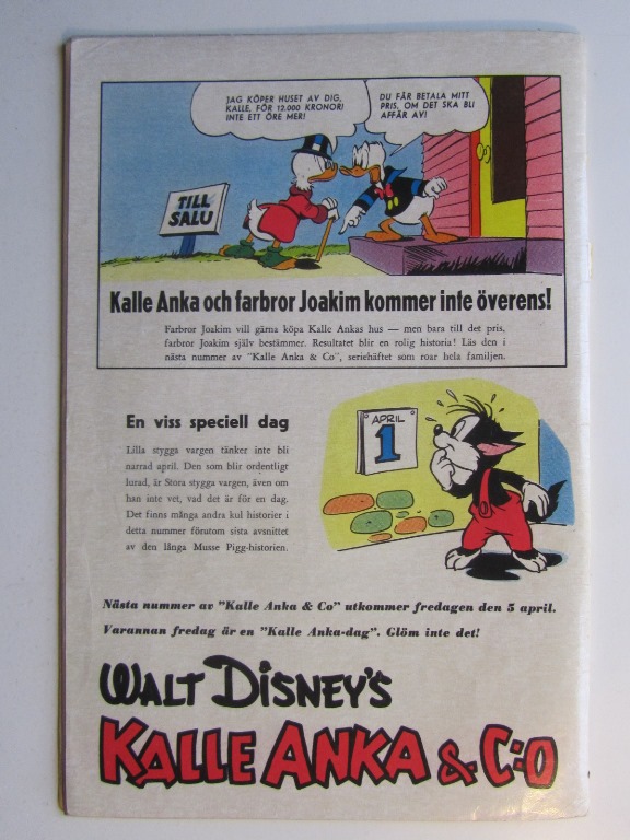 Kalle Anka 1957 07 Vg- - 2