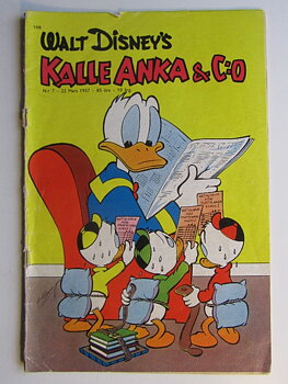 Kalle Anka 1957 07 Vg-