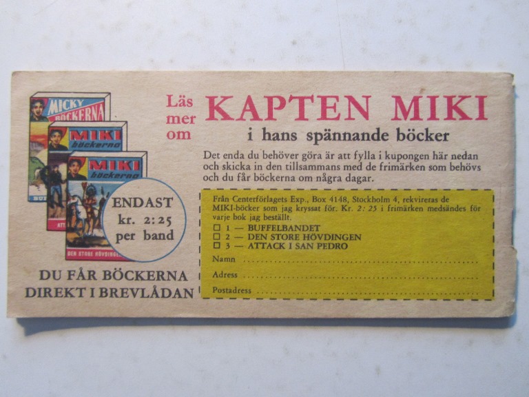 Vilda Västern 1962 32 Vg+ - 2