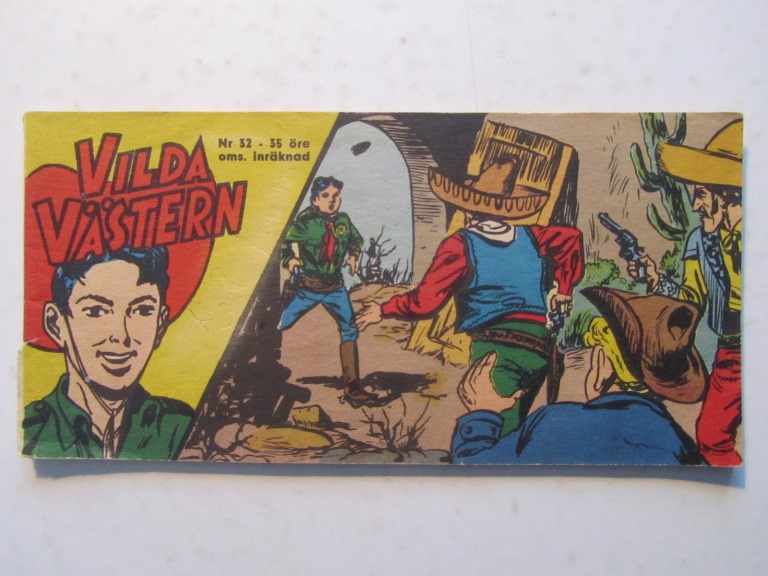 Vilda Västern 1962 32 Vg+