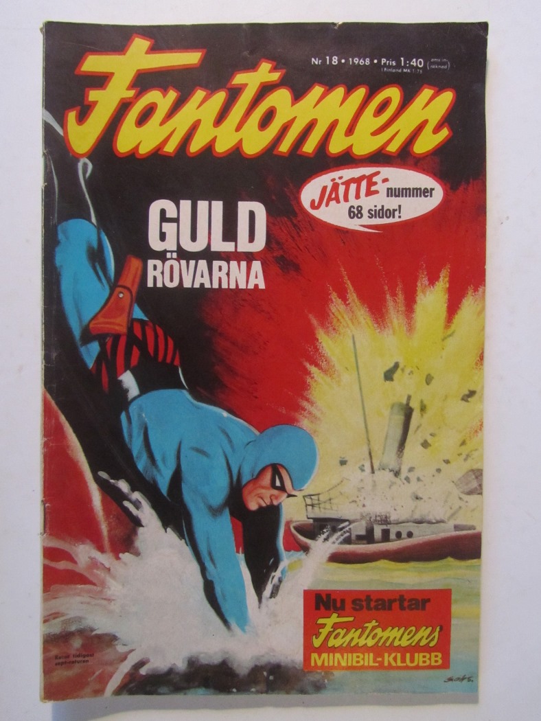 Fantomen 1968 18 Vg