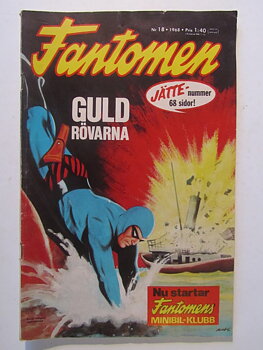 Fantomen 1968 18 Vg