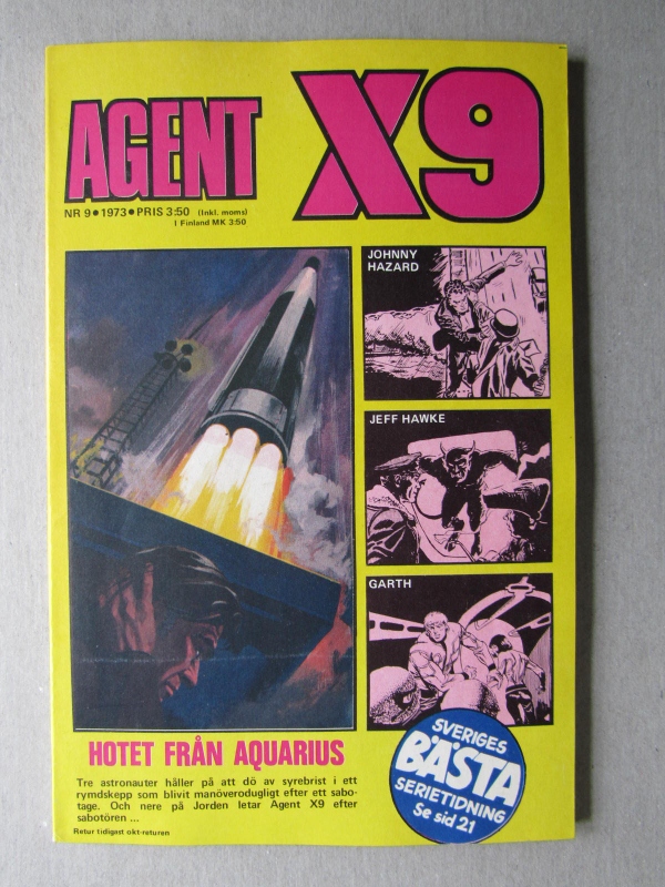 Agent X9 1973 09 VF