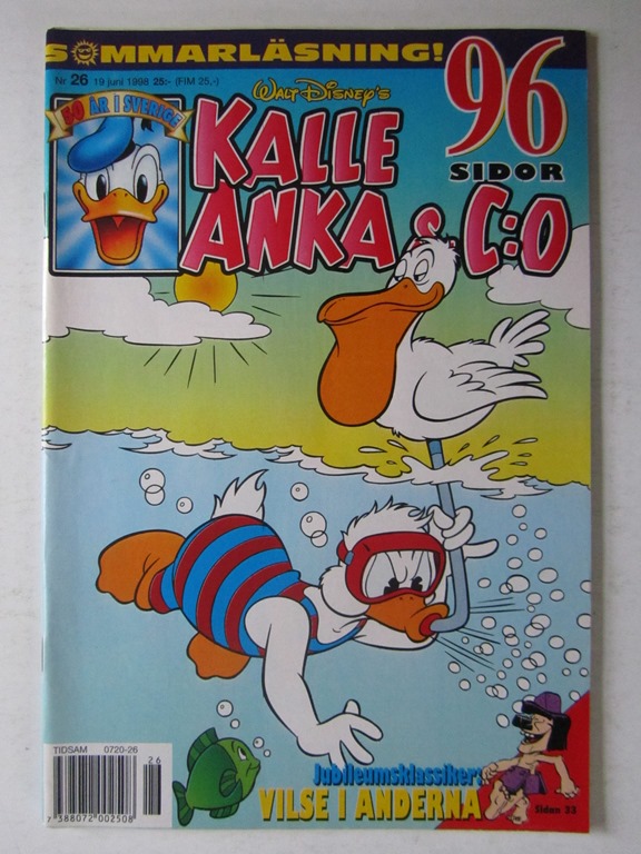 Kalle Anka & Co 1998 26 Vilse i Anderna