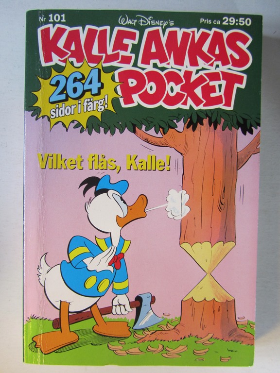 Kalle Ankas pocket 101 Vilket flås, Kalle