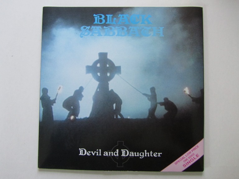 Black Sabbath Devil and Daughter 7" ensidig singel i box - 2