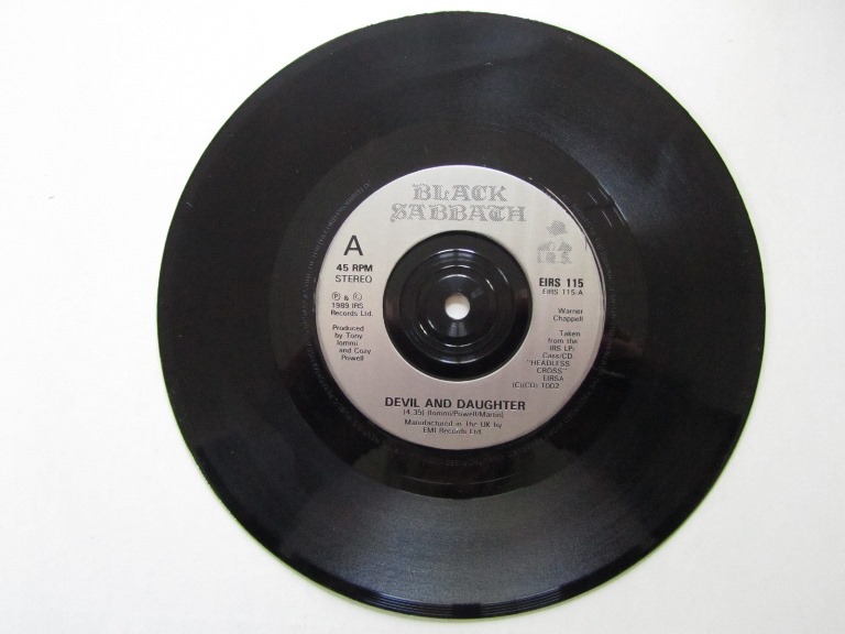 Black Sabbath Devil and Daughter 7" ensidig singel i box - 4