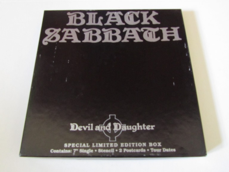 Black Sabbath Devil and Daughter 7" ensidig singel i box