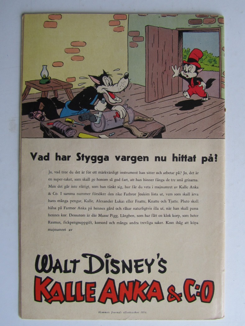 Walt Disney's Serier 1954 04 Vg+ - 2