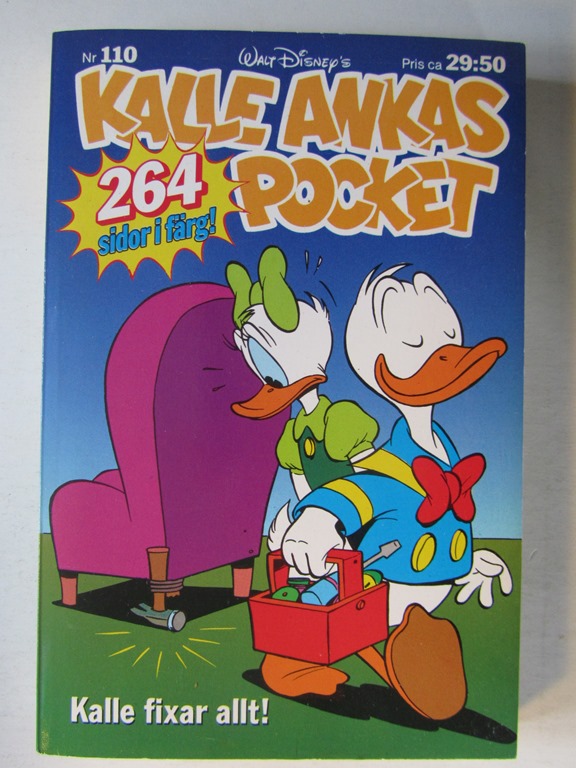 Kalle Ankas pocket 110 Kalle fixar allt