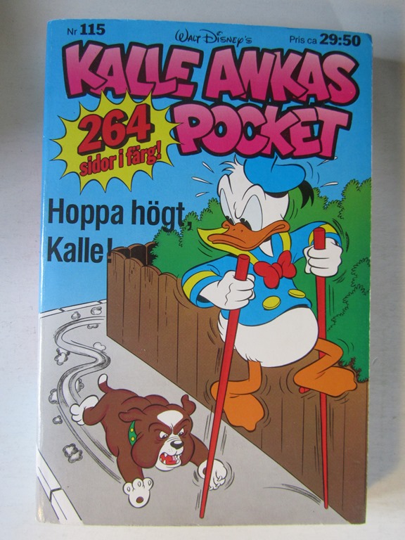 Kalle Ankas pocket 115 Hoppa högt, Kalle