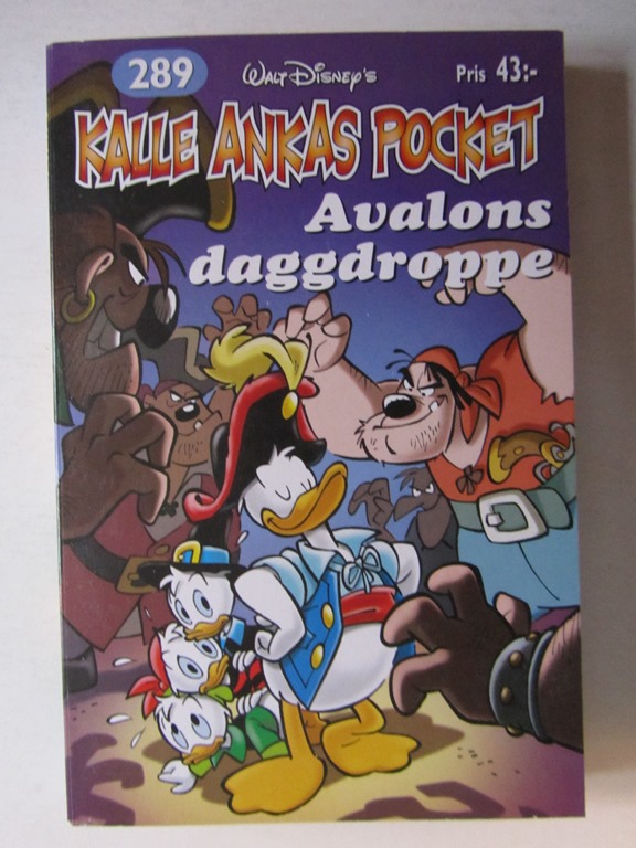 Kalle Ankas pocket 289 Avalons daggdroppe
