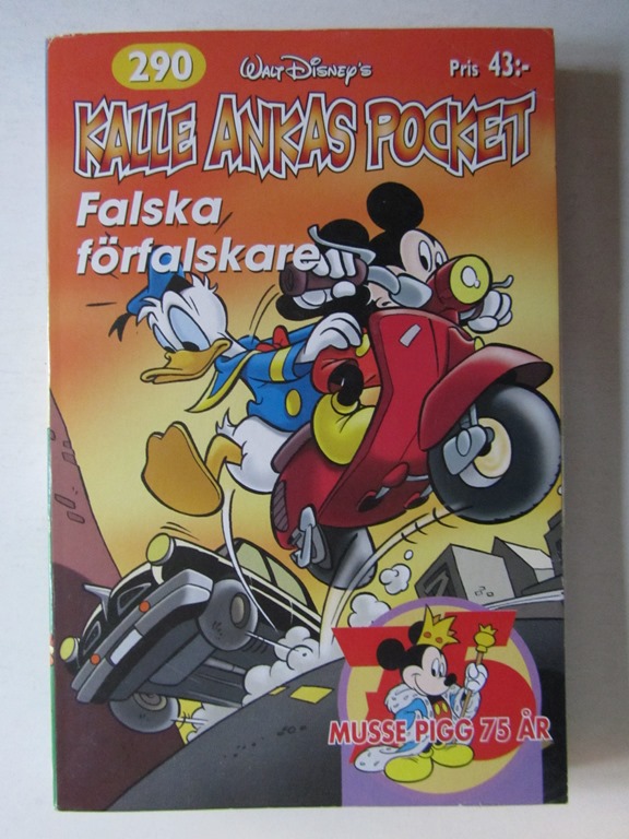 Kalle Ankas pocket 290 Falska förfalskare