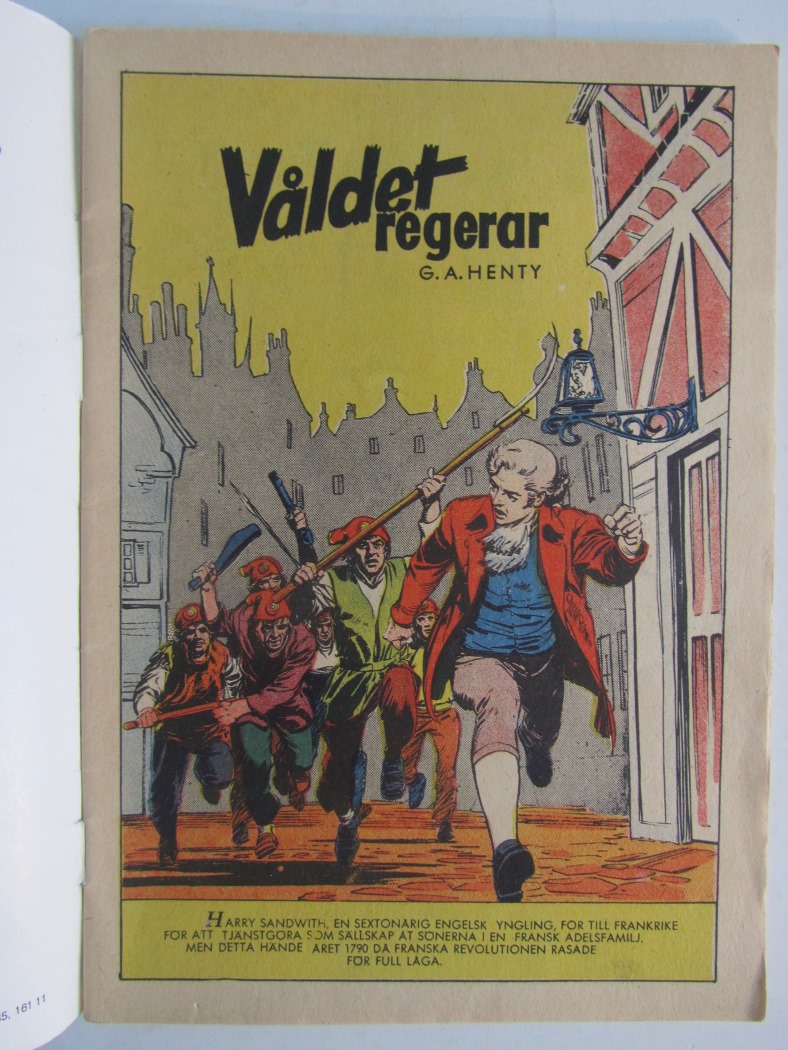 Illustrerade Klassiker 062 Våldet regerar 3:e uppl. Good - 3