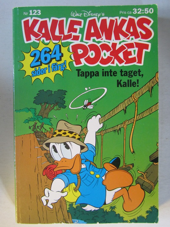 Kalle Ankas pocket 123 Tappa inte taget, Kalle