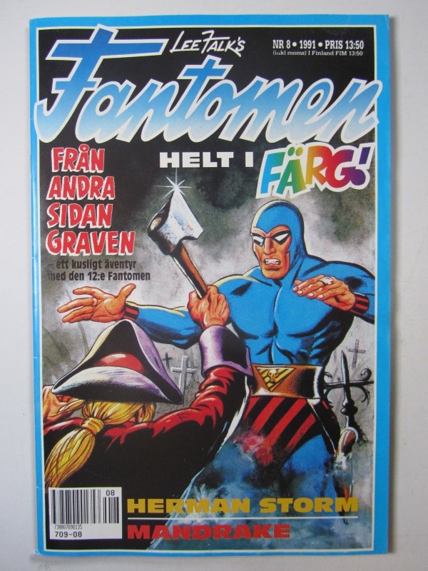 Fantomen 1991 08