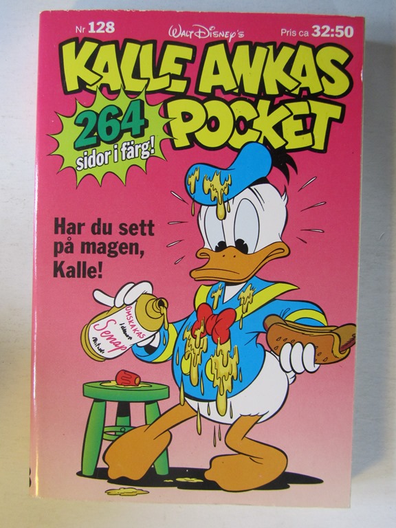 Kalle Ankas pocket 128 Har du sett på magen, Kalle