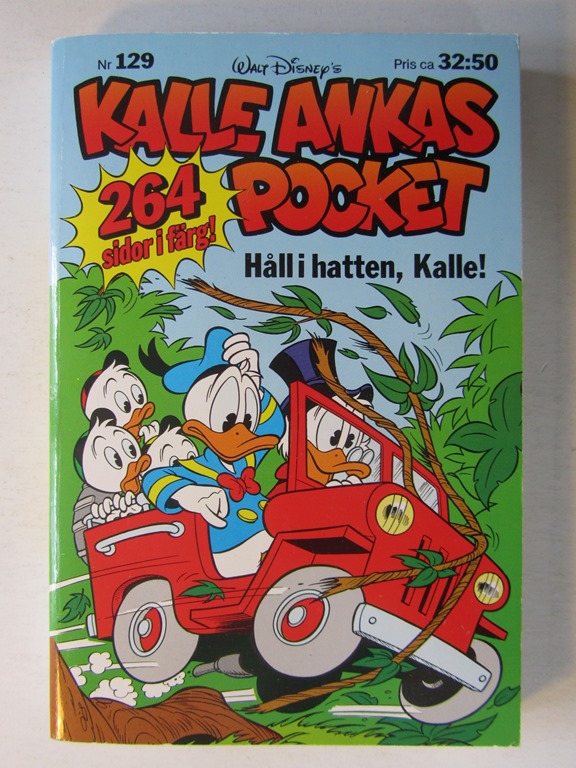 Kalle Ankas pocket 129 Håll i hatten, Kalle