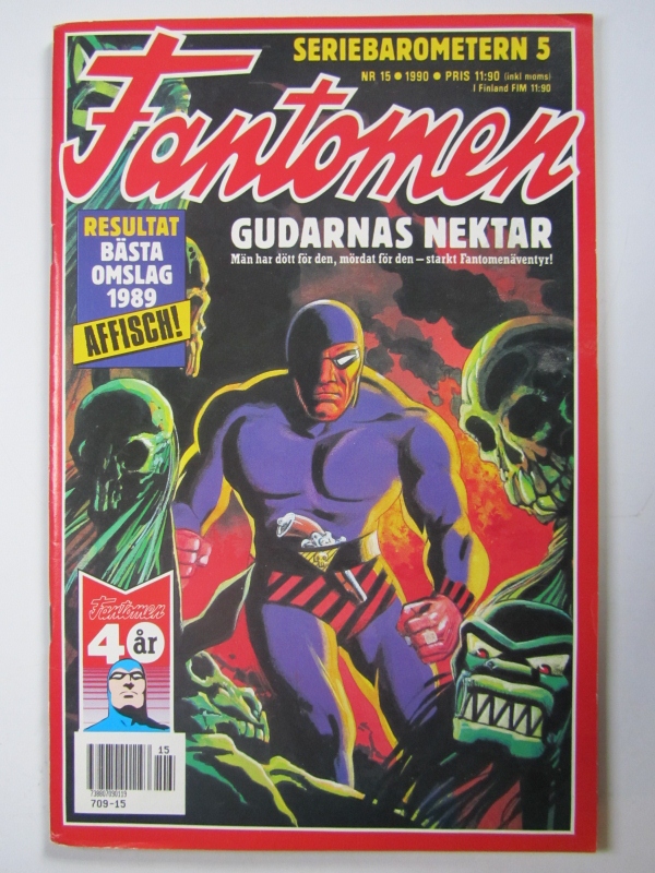 Fantomen 1990 15 med poster