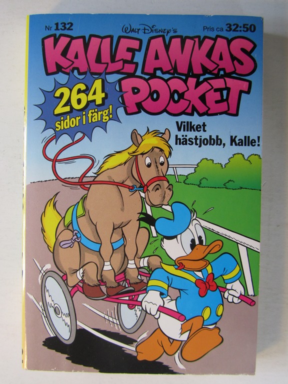Kalle Ankas pocket 132 Vilket hästjobb, Kalle