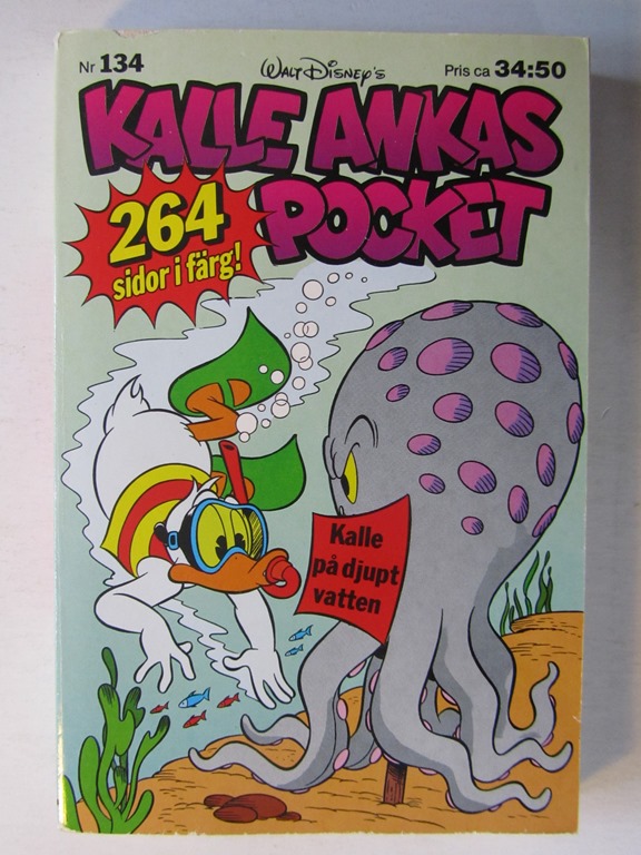Kalle Ankas pocket 134 Kalle på djupt vatten