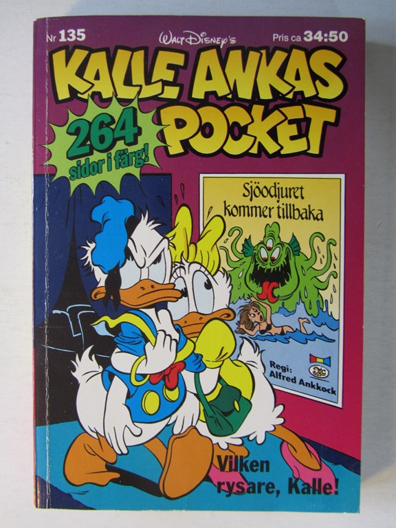 Kalle Ankas pocket 135 Vilken rysare, Kalle