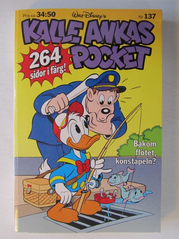 Kalle Ankas pocket 137 Bakom flötet konstapeln?