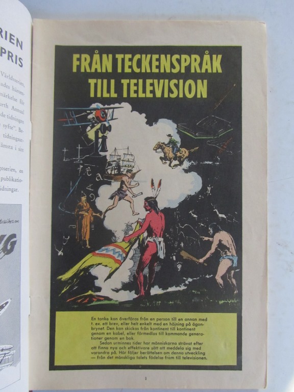 Världsserien 12 Från teckenspråk till television Vg - 3