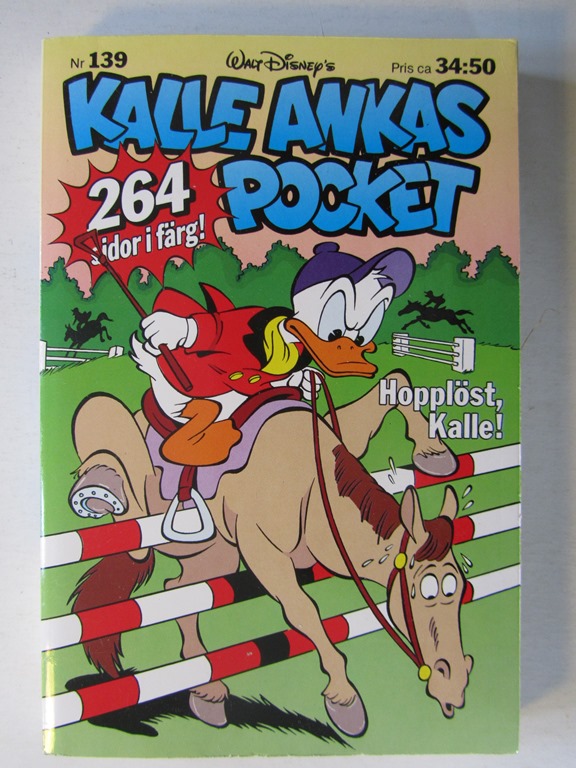 Kalle Ankas pocket 139 Hopplöst, Kalle