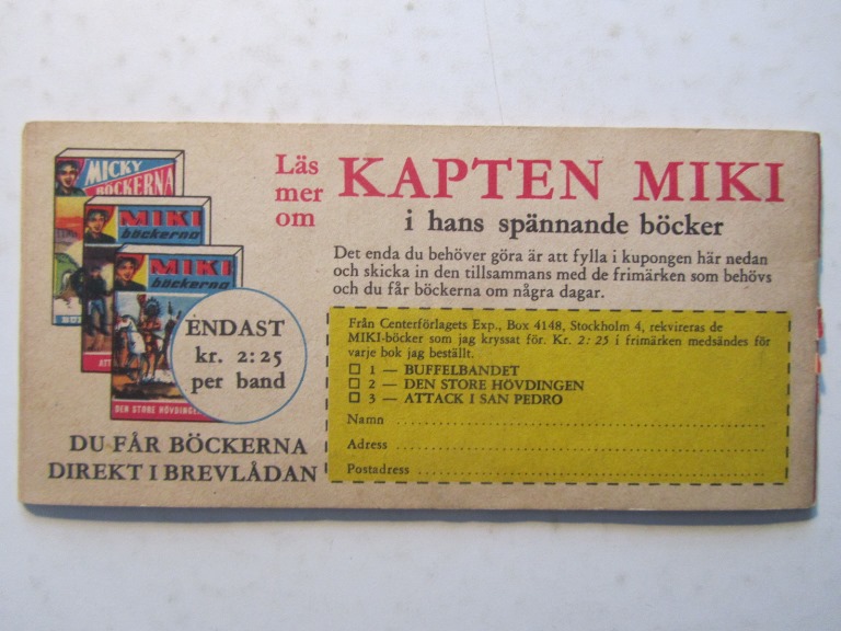 Vilda Västern 1962 34 Vg - 2