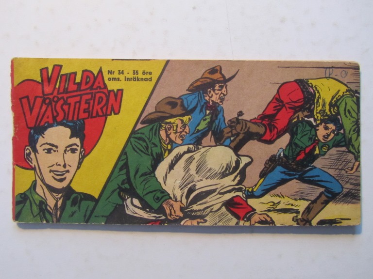 Vilda Västern 1962 34 Vg