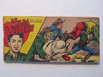 Vilda Västern 1962 34 Vg